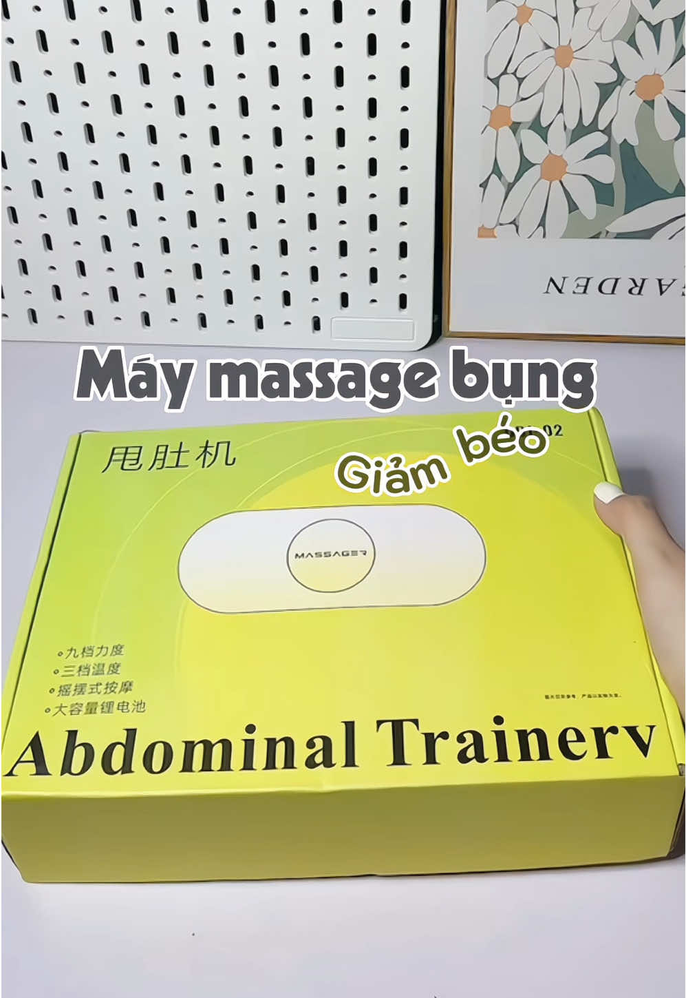 Rung mạnh lắm luôn á . Tập thể dục kết hợp thì quá ổn áp #mebimsua#maymassagebung#massagegiambeo 