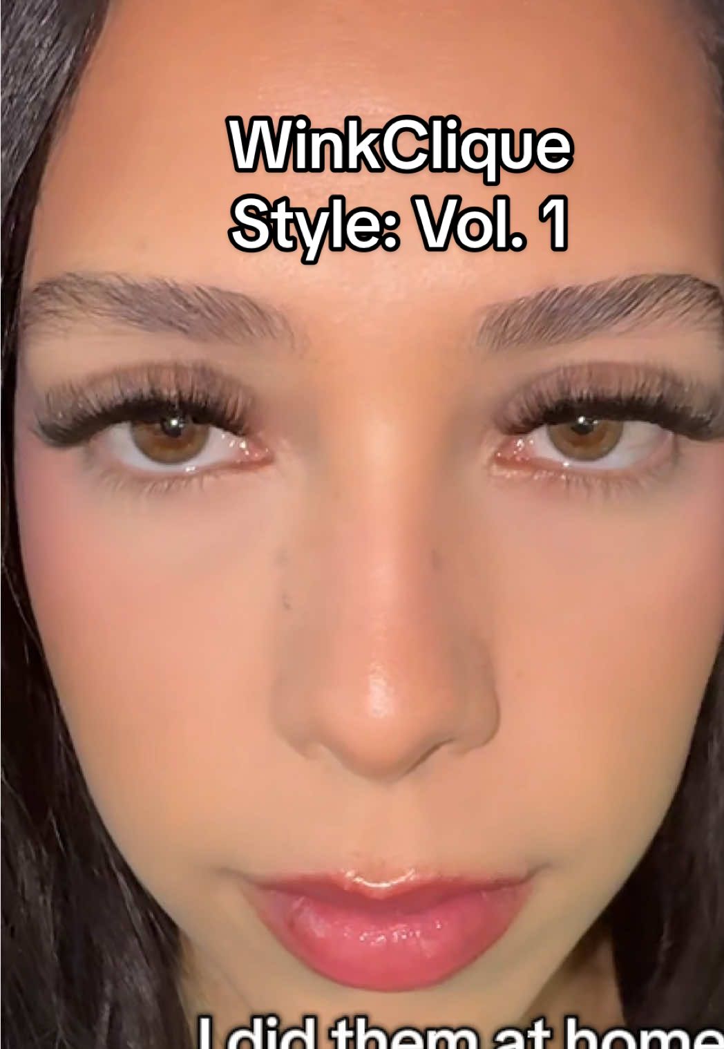 My favorite at home lash extensions are @WinkClique 🖤 I’m using style Vol. 1 Discount code: crissy10 #winkclique #lashextensionsathome #winkcliquevolume1 #lashes #youneedthis 