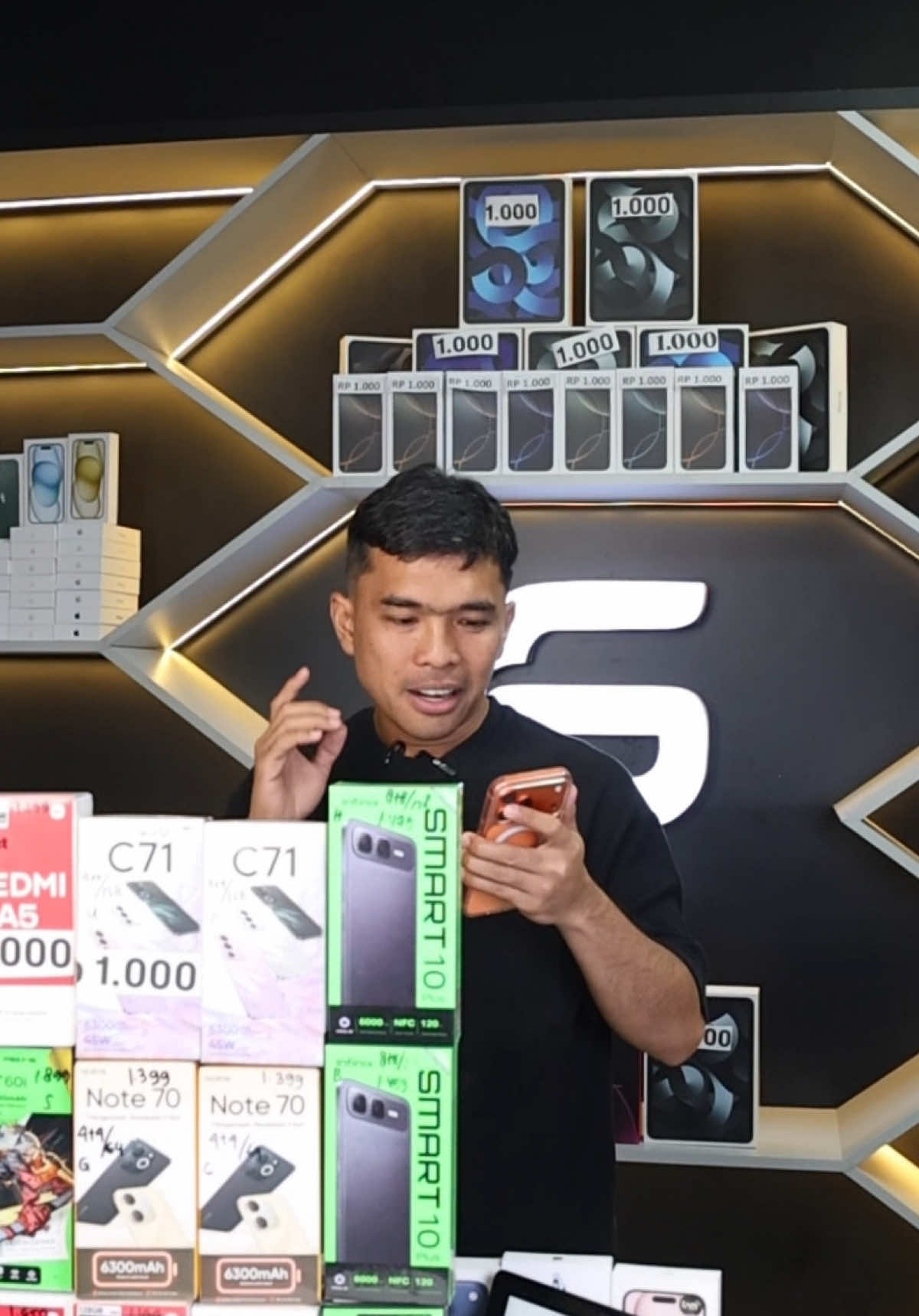 Join live papi @Putra Siregar ikutin promonya #fyp #iphone #foryou #pstore 