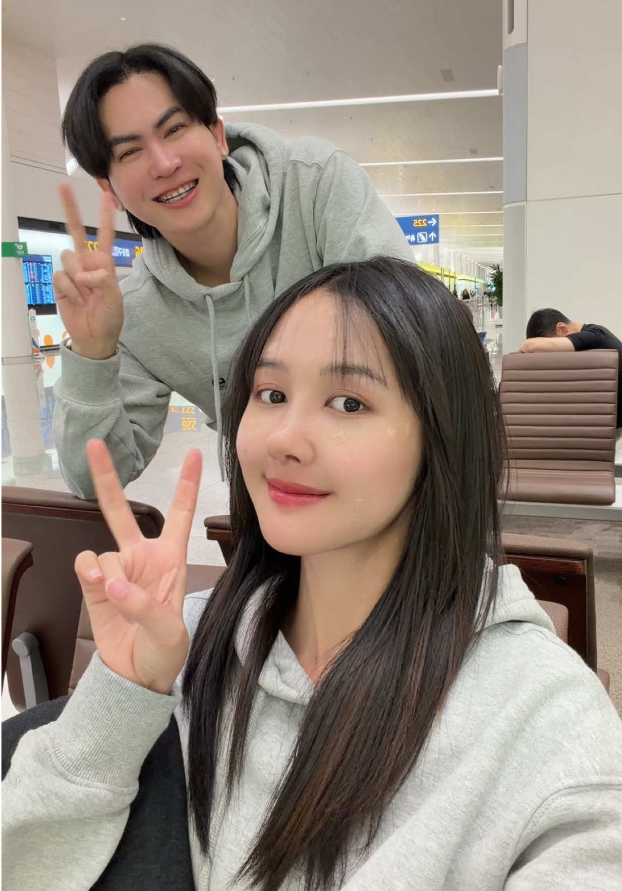 เดินทางกลับกันค่าา บ๊ายบายเกาหลี💖🥰👋🏻#อาเมย์ชาวสวน #Vlog #1วันของฉัน 