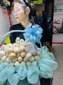 Giỏ trứng gà ta con so 2 lòng mn đã thử chưa? #giotraicaydep #giotraicay #giohoaquadep #daylamgiotraicay #giohoaqua 