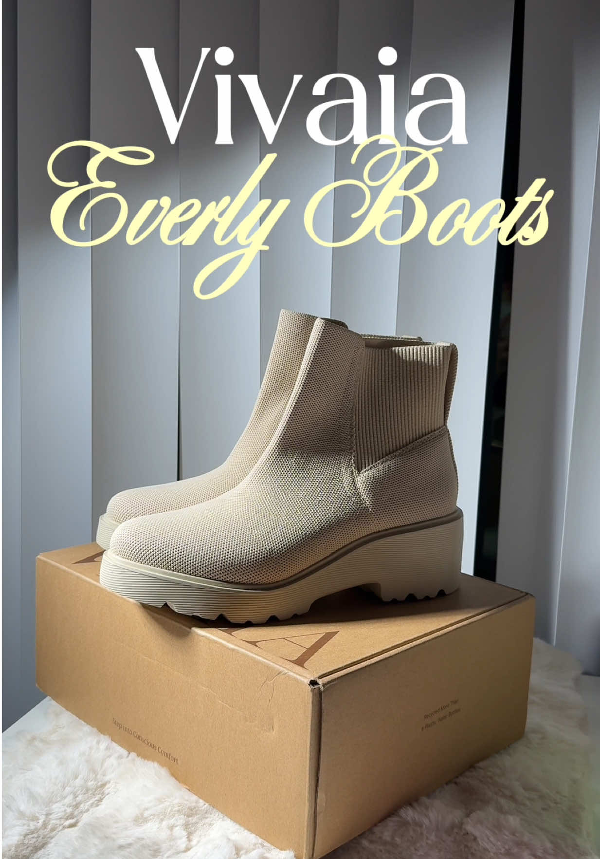 Lightweight and water repellent boots! @VIVAIA @VIVAIA US #everlyboots #vivaia #vivaiaeverlyboots #tiktokshopblackfriday #CapCut 