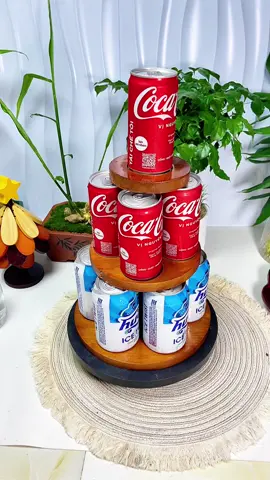 Tháp nước ngọt chưng bàn thờ – mua 1 lần dùng hoài, năm nào cũng đẹp, bày lên nhìn sang hẳn góc thờ luôn ✨ #thapnuocngot #chungbantho #trangtribantho #muamotlandungmai #decorbantho