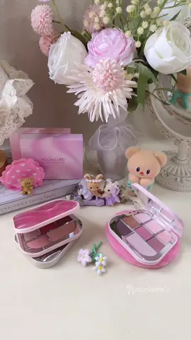 pearl eyeshadow palette🐚🤍 #focallureeyeshadow #eyeshadow #rekomendasieyeshadow #allmomentseyeshadow #blinkiton 