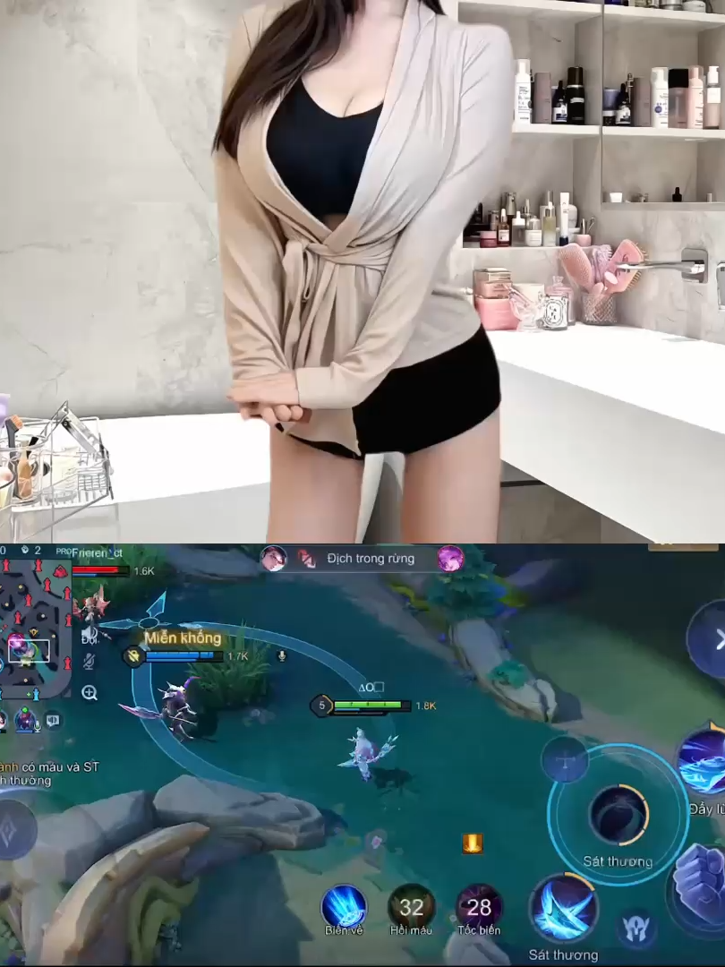 Gái xinh #lienquanmobile #creatortiemnang #transition #xuhuong #hightlight #cover #gáixinh #viralvideo #gymergirl