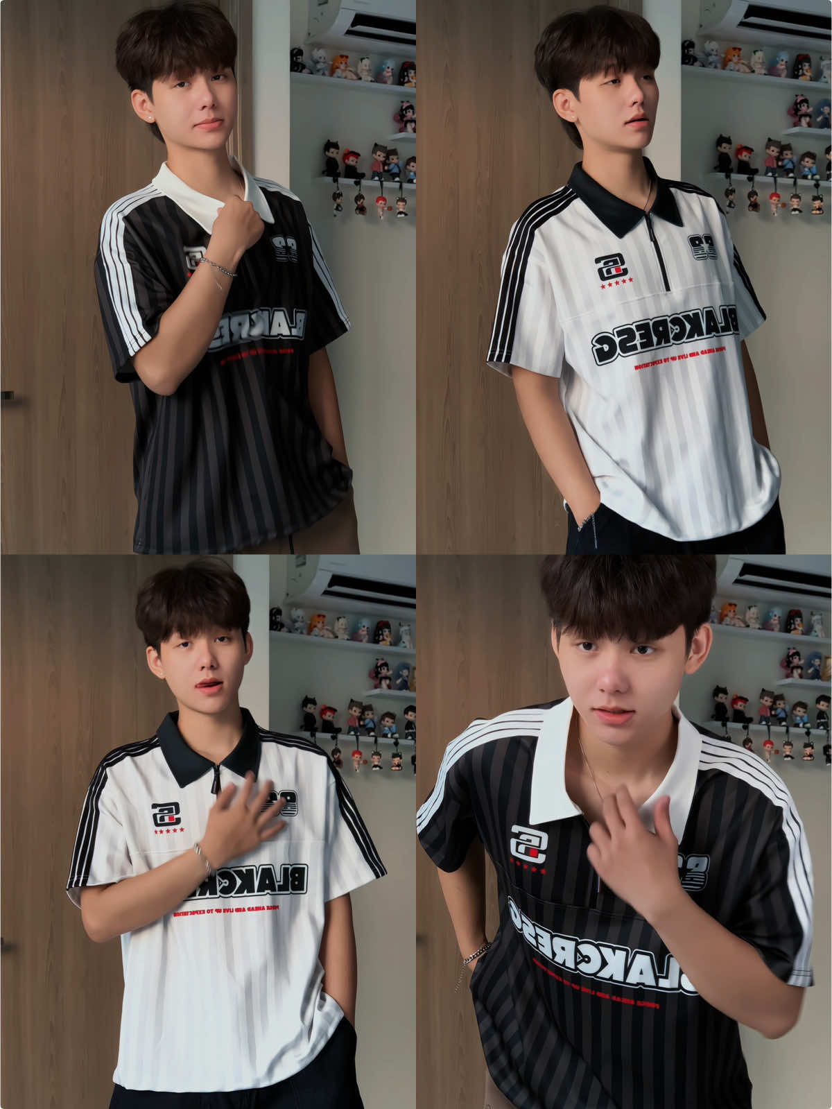 Mấy mẫu Blockcore này cứ phải gọi là chấttt #dangmacdo #reviewdonam #aothunboxy #outfit #bluestreetwear 