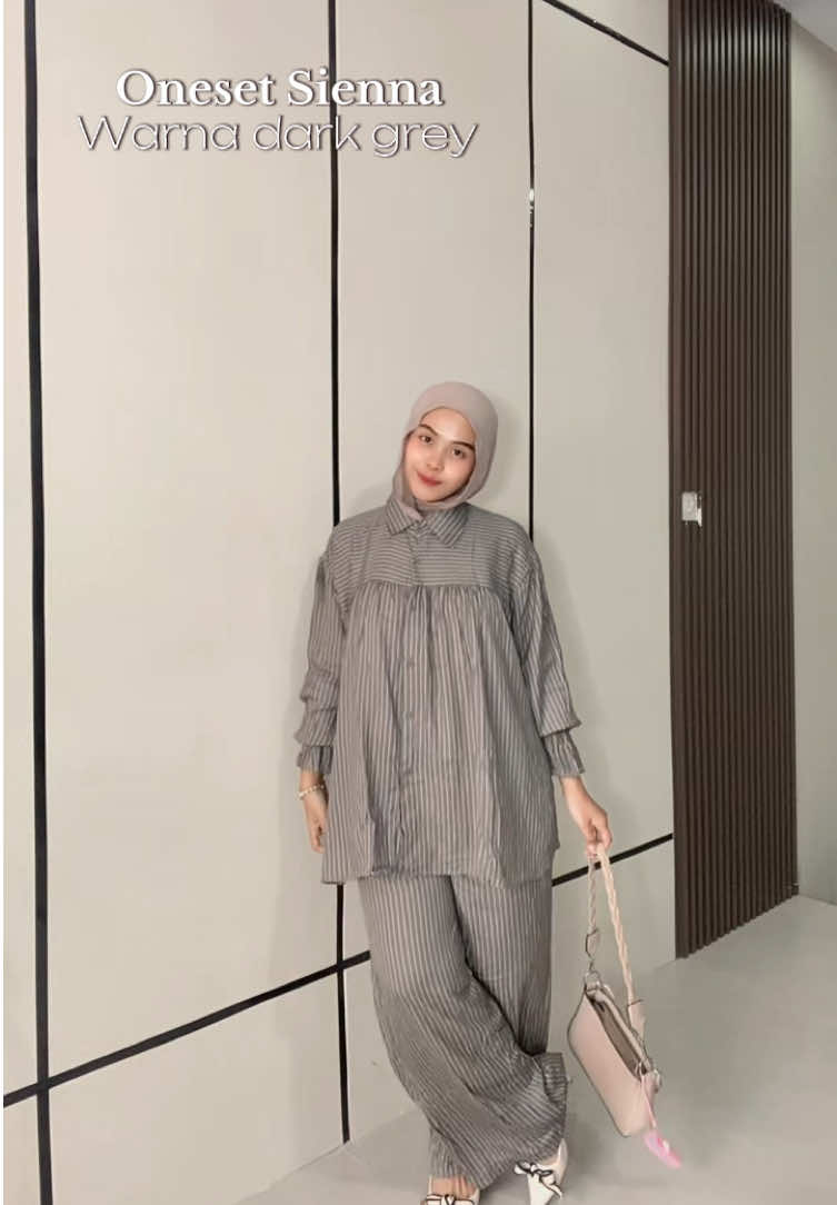 Try on warna baru😍 cuss yang mau diskon join live sekarang juga🤍 #fyp #onesetstripe #emradaily #onesetkekinian #onesetmotif 