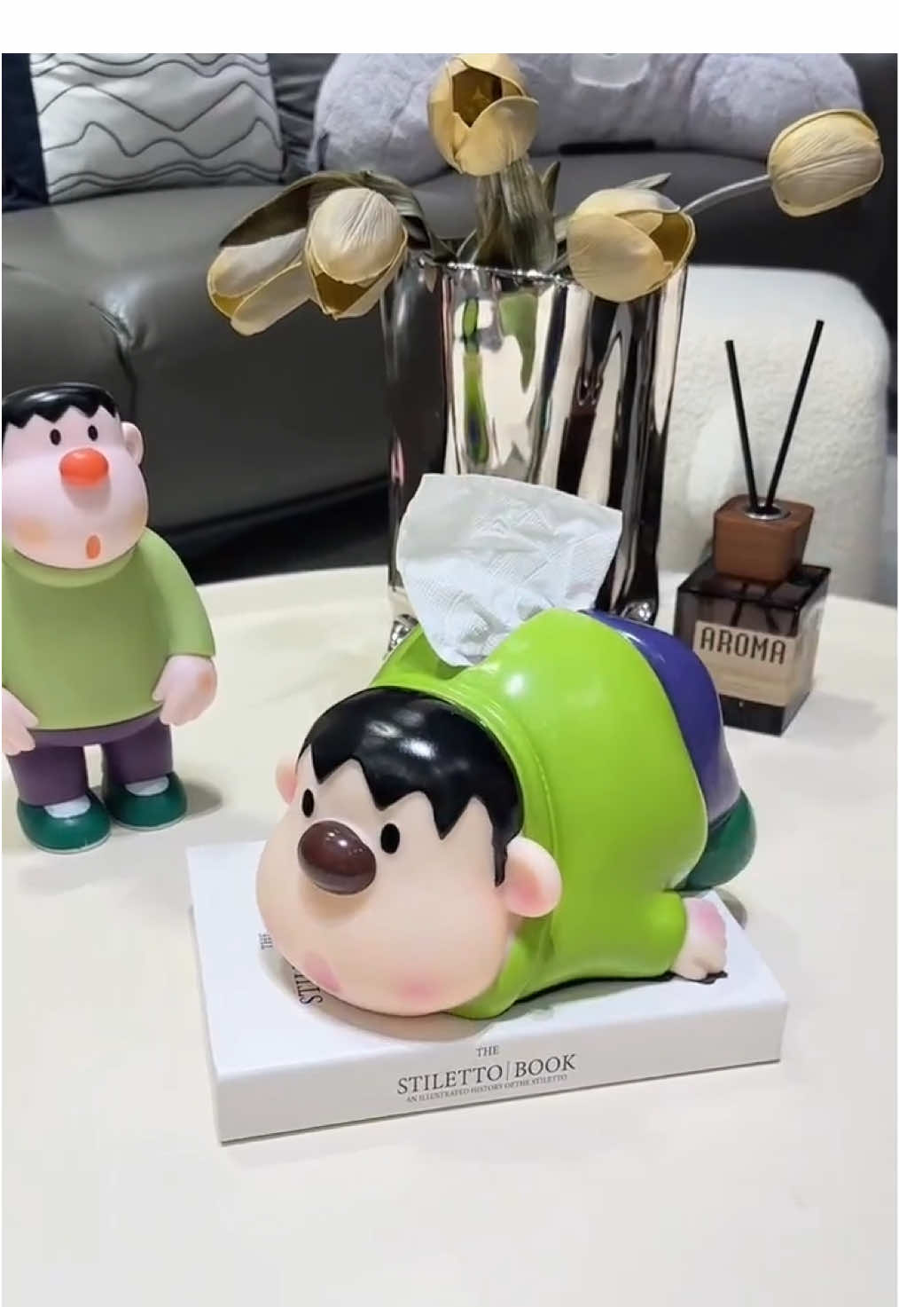 MXFA Crayon Shin-Chan Hộp Khăn Giấy, Hình Mô Hình Đồ Chơi Búp Bê Béo Hổ Hộp Khăn Giấy, Trang Trí Phòng Sưu Tập Trang Trí Hoạt Hình Shin Chan Đồ Chơi Mô Hình Quà Tặng Sinh Nhật. #hopkhangiay #shin #decor #hop #khangiay  @Góc Nhà Xinh  @Góc Nhà Xinh  @Góc Nhà Xinh 