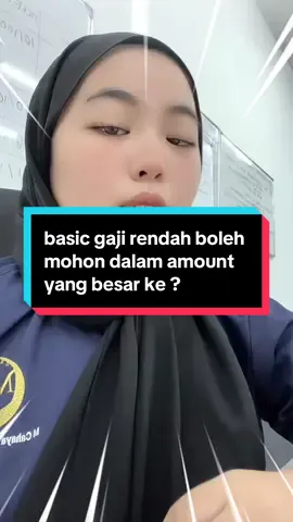 ramai yang tanya basic gaji rendah boleh mohon dalam amount yang tinggi ke ? korang tengok video ni sampai habis #pinjamandipercayai #pinjamaantrusted #kreditkomuniti #kreditkomunitiselangor 