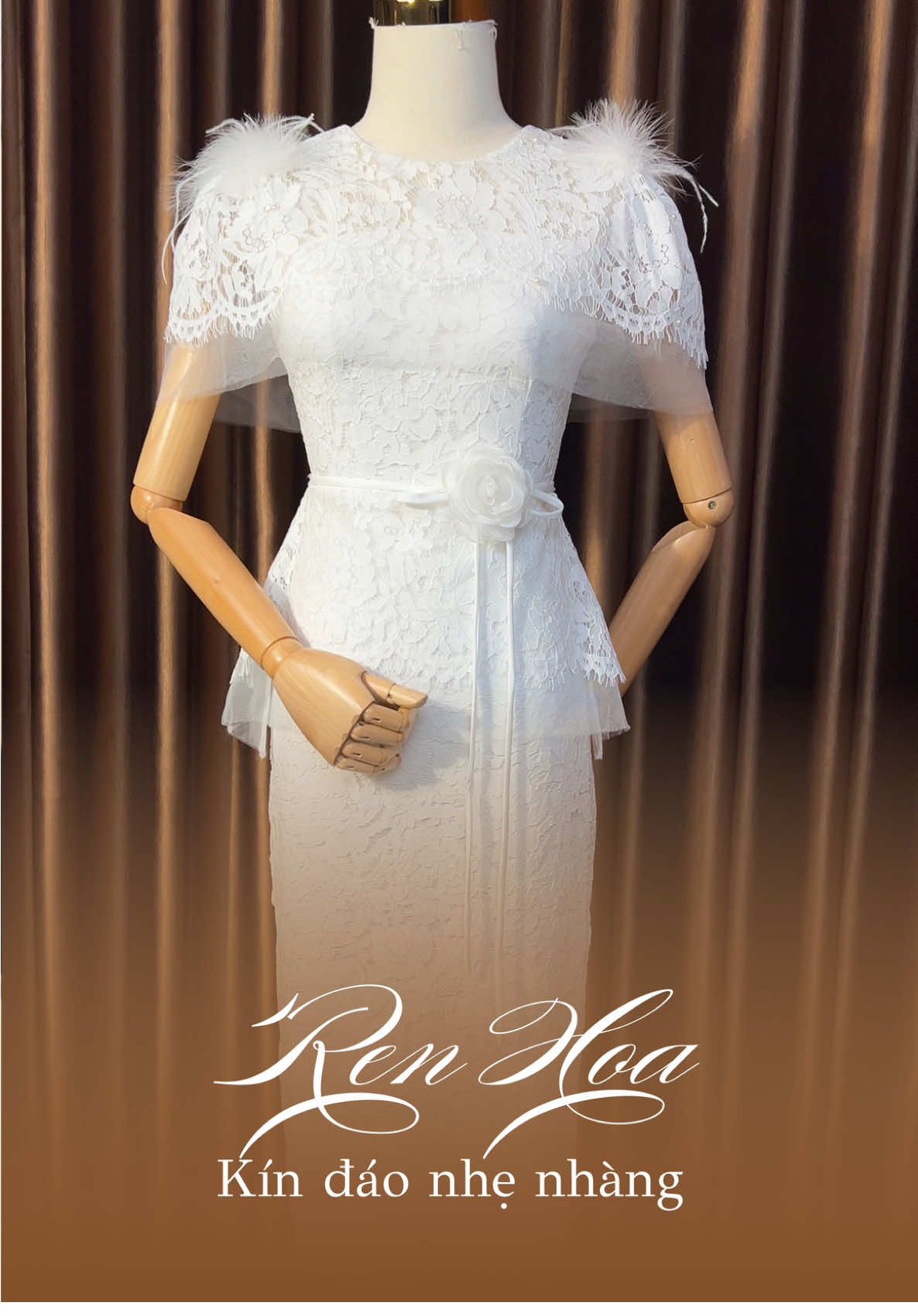 Nhẹ nhàng thanh lịch #thaingashop #xuhuong #damdutiecthaingashop #thoitrangnu #damrenhoa 