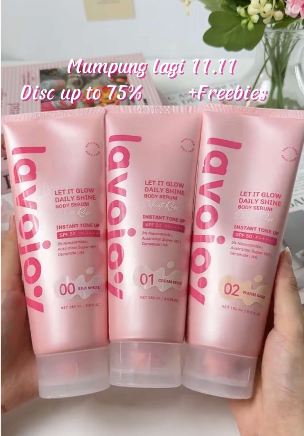 Who needs filters when your skin’s this smooth? 💕#mencerahkan #mencerahkankulit #instanttoneup #evenskintone #1111tiktokshopping