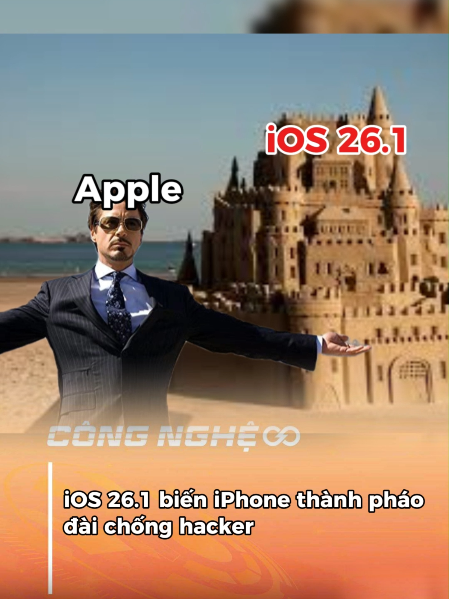 Hot: iOS 26.1 thêm tính năng tăng cường bảo mật #congnghe #tiktoknews #iphone #ios #apple