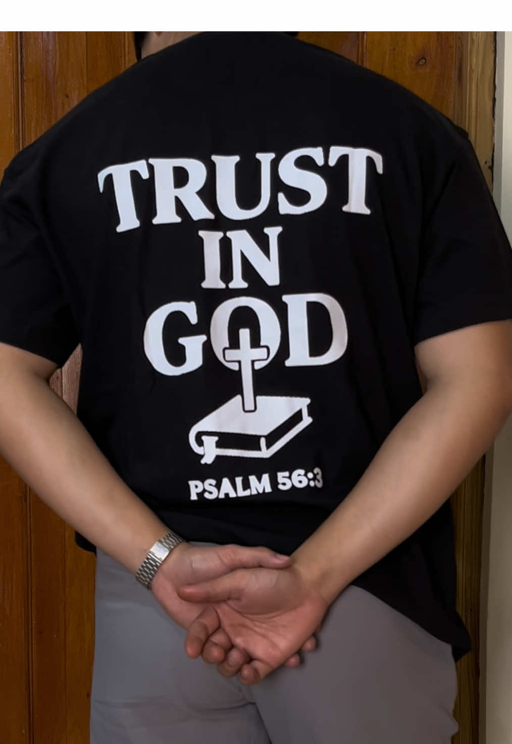Unisex Graphic Shirt 'TRUST IN GOD' Round neck ganda nang design and message #GRAPHICTEE #shirtformen #shirtforwomen #roundnecktshirt #tshirt 