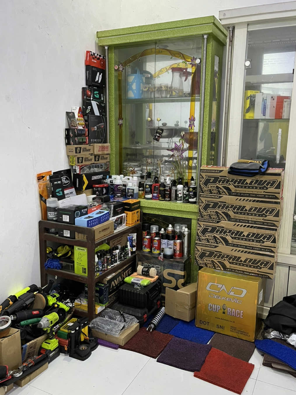 ini belum termasuk yg di pasang di motor🫨 #sampelgratistiktok #sampelgratisdisetujui #afliatetiktok✅🙏 #aflietpemula 