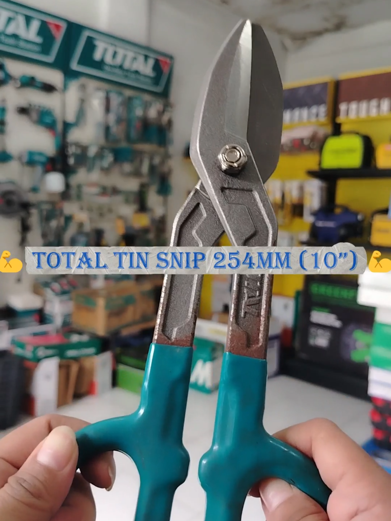 “Gupit na Eksakto, Trabahong Pulido!” ✂️ TOTAL Tin Snip 254mm (10