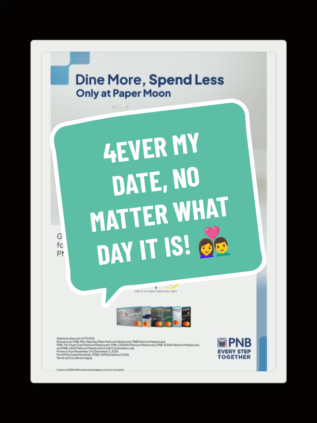 4ever my date,no matter what date it is! 👩‍❤️‍👨#CapCut#gorgeousmama888 #creditcardperks #dating 