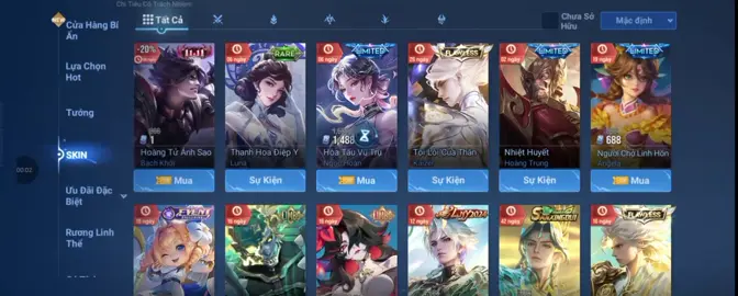 ae lấy skin này chưa #hokstudio #vuonggiavinhdieu #honorofkings #honorofkingsglobal 