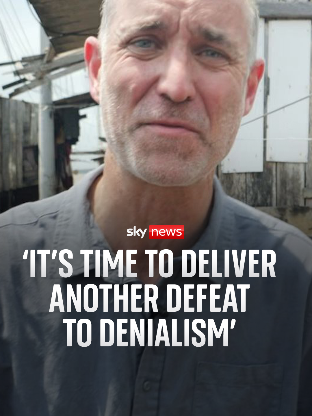 ‘It’s time to deliver another defeat to denialism’. The White House has claimed 