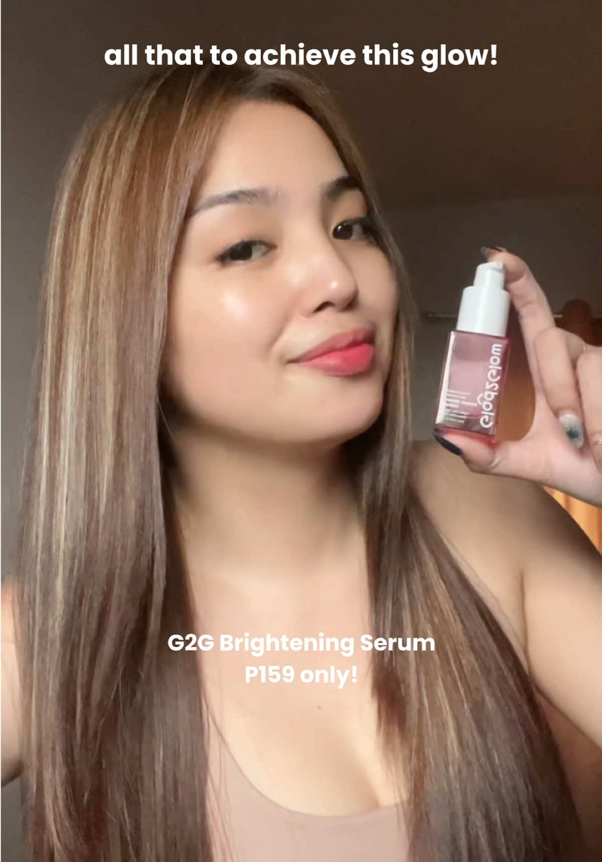 Look at that glow ✨🥰#brightserum #g2gbrightserum #serumph #g2gph