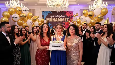 Doğum günün kutlu olsun MUHAMMET #keşfet #beğeni #yapayzeka #doğumgünü 