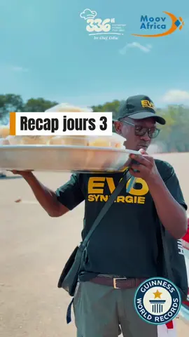 Jour 03 au Togo 🇹🇬🔥 L’énergie ne baisse pas, bien au contraire ! 💪 Miss Célia continue de régaler avec passion. Déjà 48 heures de cuisine, et toujours la même vibe 😋 Merci à tous ceux qui passent chaque jour goûter, rire et partager l’ambiance ! ❤️ Le meilleur reste à venir… 🍽️🇹🇬 #guinnessworldrecords #misscelia #fyppppppppppppppppppppppp @Guinness World Records  @Daryl KAO @_AmJess_of @Rock @Diellcab services 🚘🏍️ @Ghotica🇹🇬🇩🇪| Lifestyle @mr_cavalicci_off @MR__ASSAD ✪ @Victoire | RH @rock
