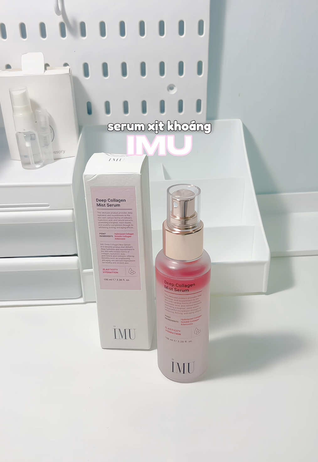 Serum xịt khoáng cô học chăm da phải khen 🇰🇷🫧#imuvietnam #mistserum #xitkhoang #xh #xhhhhhhhhhhhhhhhhhhhhhhh 