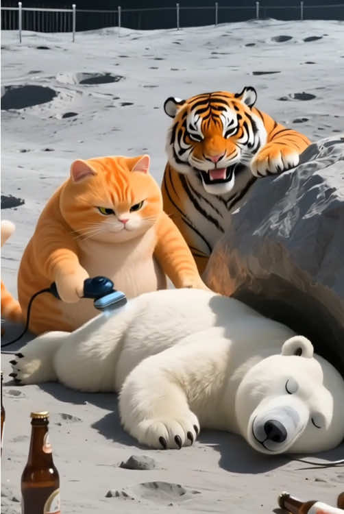 #cartoon #cutecat #fatorangecat #aicat 