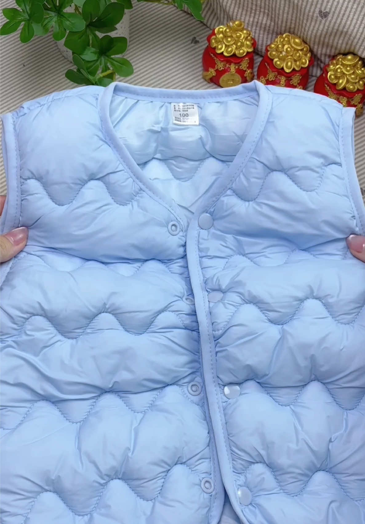 Áo phao gile trần bông siêu ấm cho bé #aogilephaochobe #aogilechobe #aochobe 