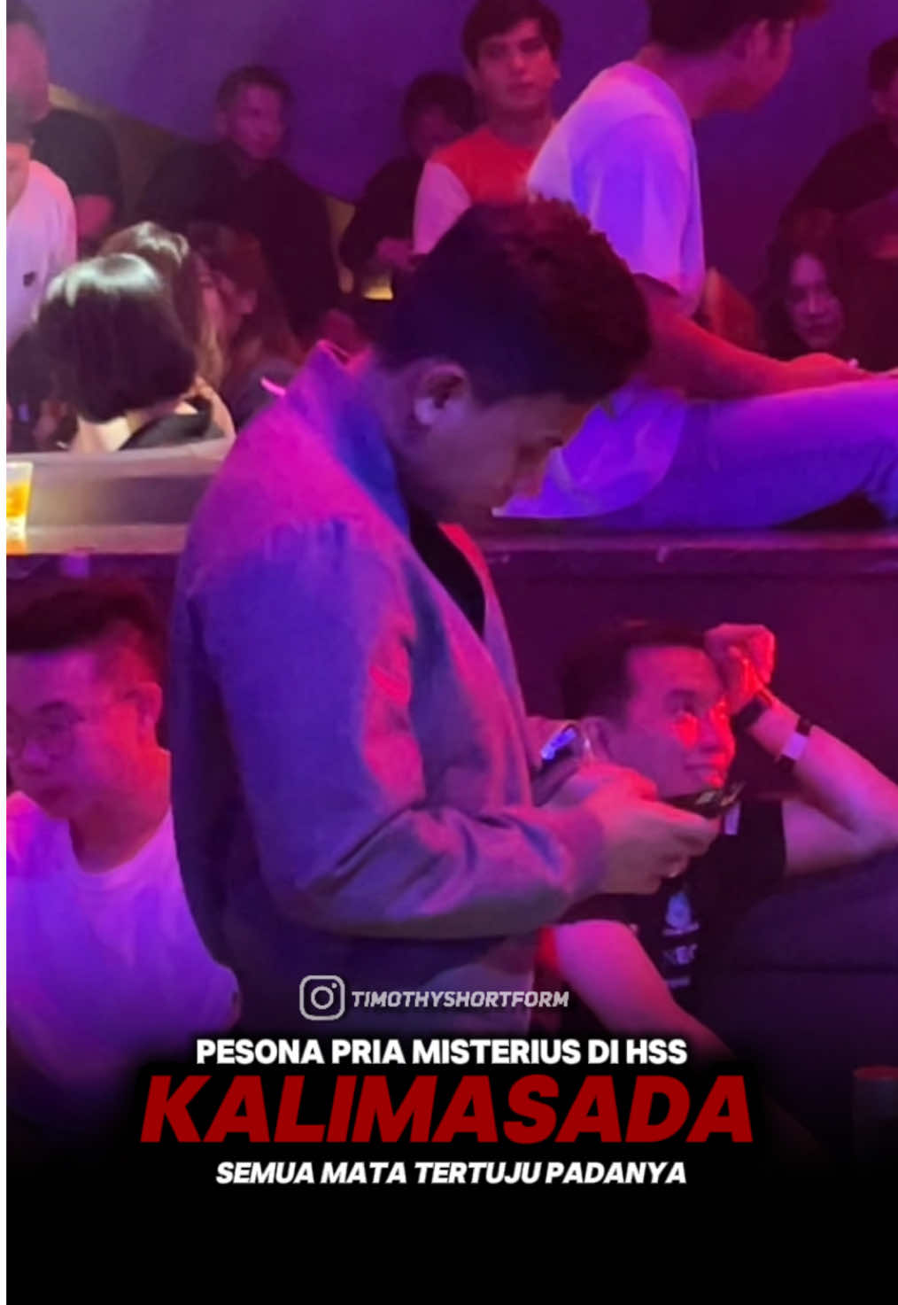 Semua mata tertuju ke kalimasada di acara HSS. #timothyronald #holywingssportshow #parisvsrudygoldenboy 