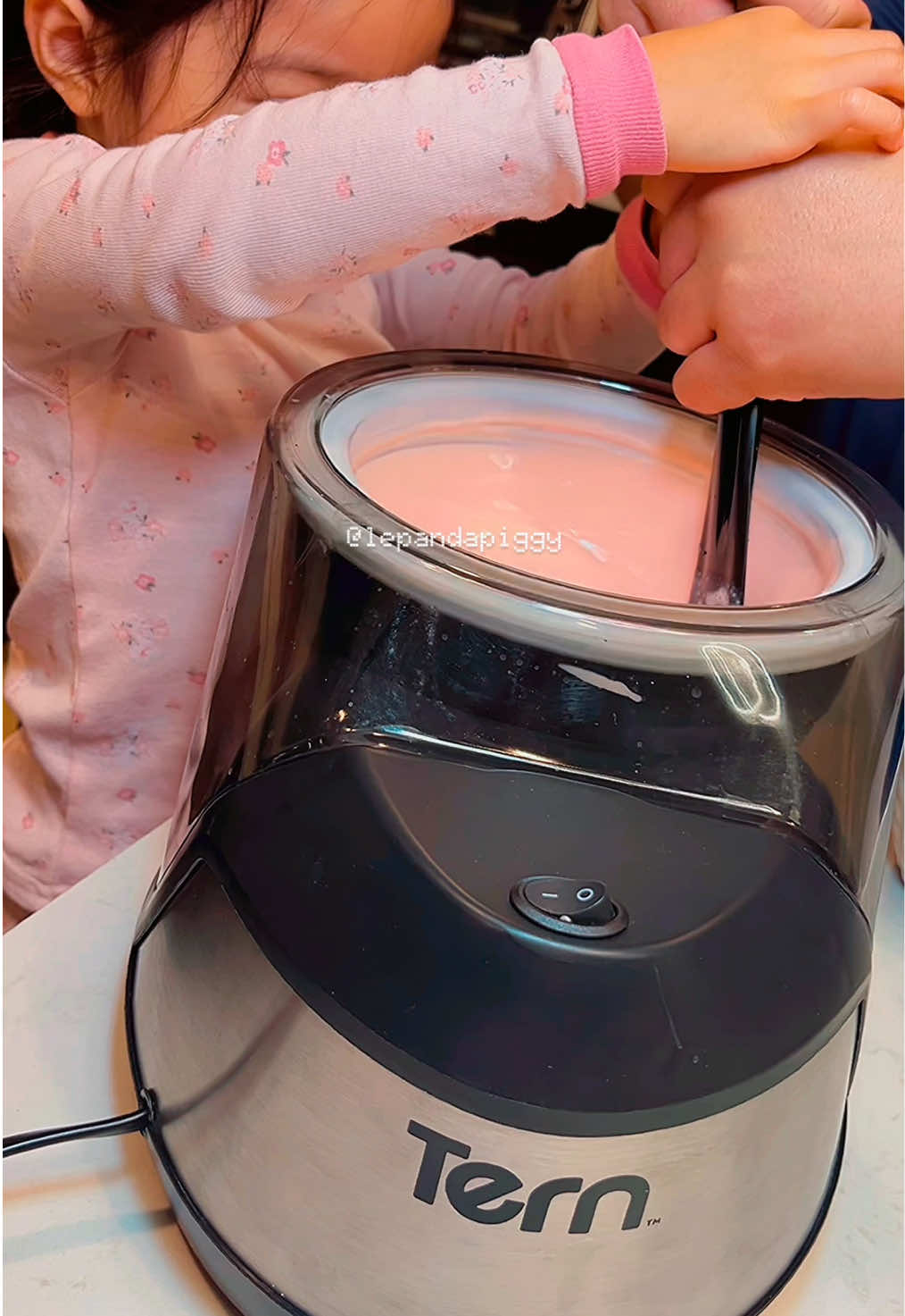 #gifted Family day treat just got sweeter 🍉🍦 We used the Tern Craft Ice Cream Maker for our family day activity and it was such a hit! Bella had the best time helping mix and churn — such a fun way to bond while making something we both love. 🍦💖 We made our own watermelon gelato — super creamy, smooth, and ready in minutes. 🍨✨ Love that we can make healthier frozen treats at home using our own ingredients, and it still tastes just like the real gelato shop! A total game changer for family dessert nights. 💕 