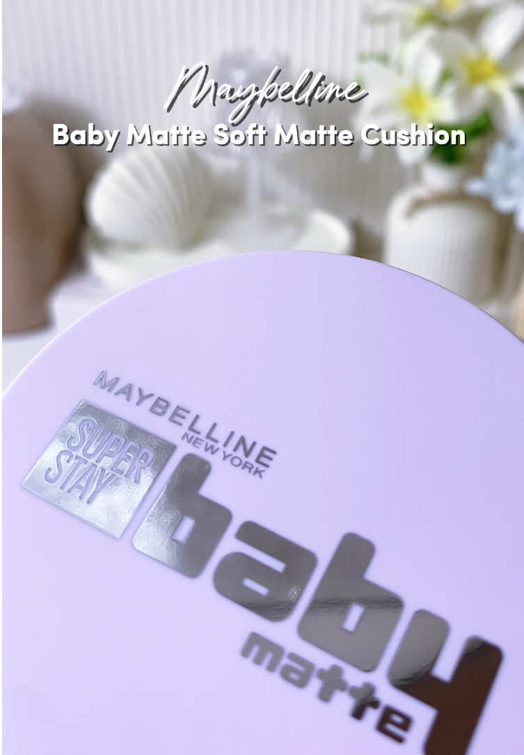 Super Ringan banget Finishnya 😍 #cushionbabyviral #babymattecushionid #wearemaybelline #maybelline #cushionfoundation 