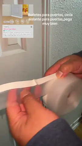 #Burletes para #puertas, cinta aislante para puertas,#pegamuybien #tiktokshop 