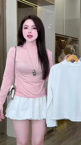 Áo thun lạnh dài tay dễ mang dễ mặc nay lại hời giá rẻ lắm luôn í i#aothunlanh #aothuncaoco #aothun  #aothunnu #aothunnuxinh 