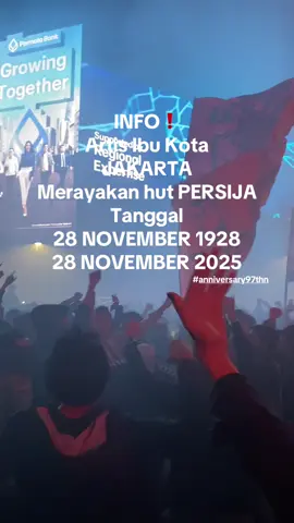Dirgahayu club kebanggaan tercinta,bangga menjadi bagianmu,jaya raya selalu @Persija 🧡❤️‍🩹⚽️👆#hutpersija97thn #jakmania #persijajakarta #jakartastayhigh #anniversary 
