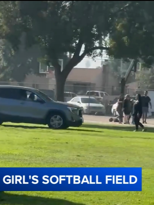 (11/10/25) Children and their parents watched in fear when a driver in an SUV sped dangerously across a Whittier park during a youth softball game, video shows.