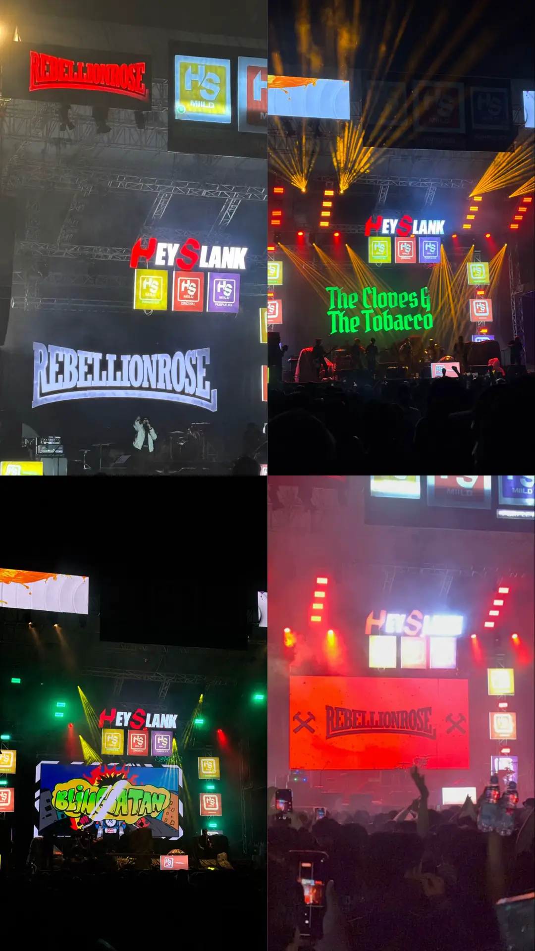 Keluh kesahmu acara hs ?  #rebellionrose #surabaya #heyslank #fyp #theclovesandthetobbaco #slank 