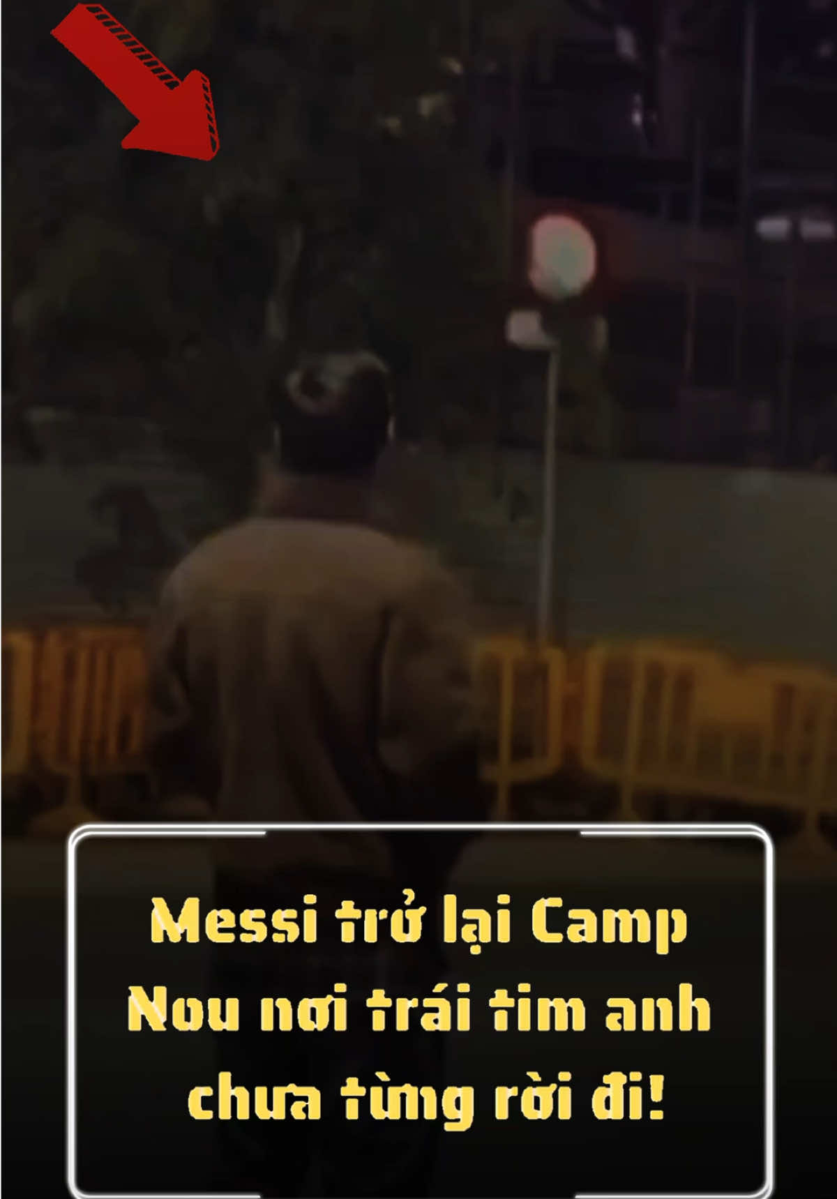 Messi trở lại Camp Nou nơi trái tim anh chưa từng rời đi 💔 #messi #campnou #fcb #barcelona #fyp 