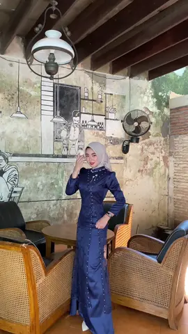 Aurora Navy 💙💙 #alvbasic   #gamiskekinian #dresskondangan #dressbridesmaid #dress 