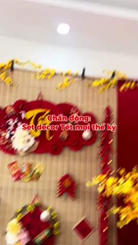 Set decor Tết thế kỷ cho năm 2026 🧧#phukientrangtritet #tetnguyendan #decortet #tết #tetdoanvien 