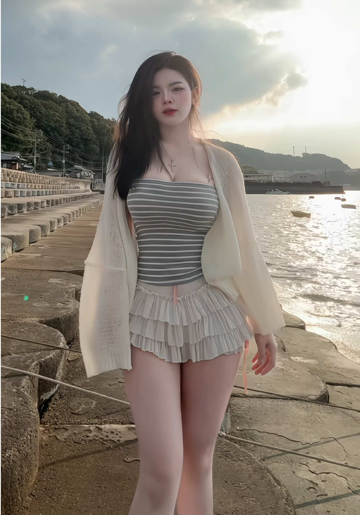 Hoàng hôn buồn mà đẹp