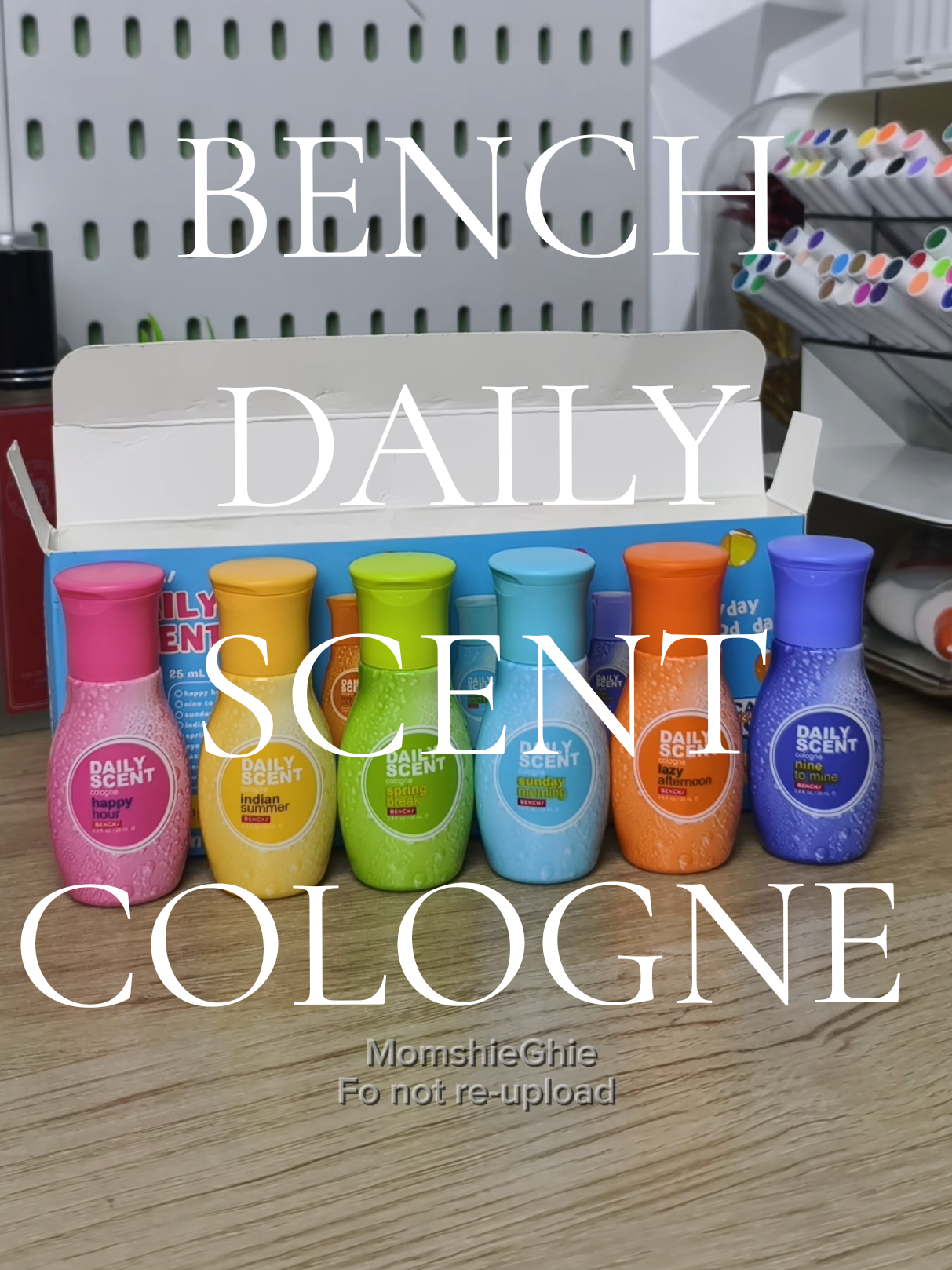 Stay Fresh, Stay Confident!🌼  Grab this BENCH Daily Scent (6pcs) for only ₱110! 💕  #bench #benchdailyscents #benchcologne ##giftideas #perfume 