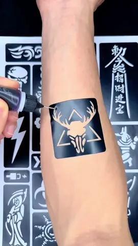 Tato paling keren #tato #tatoyangbisadihapus #trendi #populer