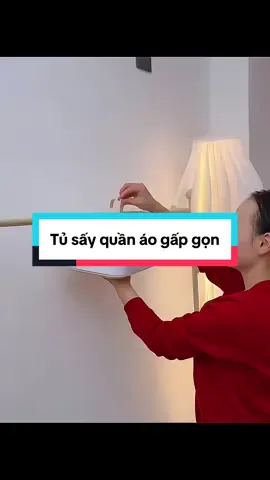 Tủ sấy quần áo gấp gọn #giadungtienich #giadungthongminh #fyp #tusayquanao 