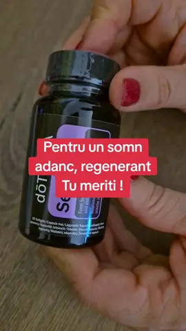 😴 Te confrunți cu nopți în care nu reușești să adormi ușor, te trezești obosit dimineața și simți că mintea ta nu se mai oprește nici măcar când pui capul pe pernă? 🌙 Stresul, gândurile și ritmul alert al vieții pot afecta profund calitatea somnului — dar vestea bună e că natura are o soluție minunată 💜 ✨ dōTERRA Serenity® Softgels – capsulele naturale care te ajută să dormi profund, să te trezești odihnit și să îți recapeți calmul interior 🕊️ Conțin o combinație unică de: 🌿 Ulei esențial de Lavandă – recunoscut pentru efectul său relaxant și calmant 🌼 L-Theanină – aminoacid natural care susține relaxarea fără somnolență diurnă 🌸 Extracte botanice care contribuie la o stare de liniște și somn odihnitor 💤 Cu Serenity Softgels, corpul tău se relaxează natural, iar mintea se liniștește. Somnul devine adânc, regenerant, și diminețile încep cu energie și bună dispoziție ☀️ Noi, de peste 6 ani, ajutăm mii de familii să trăiască în echilibru și armonie cu ajutorul produselor pure dōTERRA 💫 Iar Serenity este una dintre cele mai iubite soluții pentru un somn natural și un suflet liniștit. ⚠️ Nu lăsa stresul și lipsa somnului să-ți fure bucuria zilei! Începe chiar acum să-ți oferi odihna pe care o meriți. 💬 Lasă un comentariu cu „VREAU” dacă vrei să afli cum te poate ajuta Serenity Softgels să dormi profund și să te trezești plin de energie și pace interioară! 🌙  #somn #serenity #doterra #echilibru #magiabucuriei