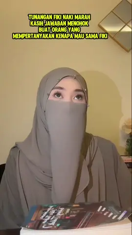 tunangan Fiki Naki tak suka ada orang yang mempertanyakan kenapa dia memilih Fiki sebagai calon suaminya #fikinaki 