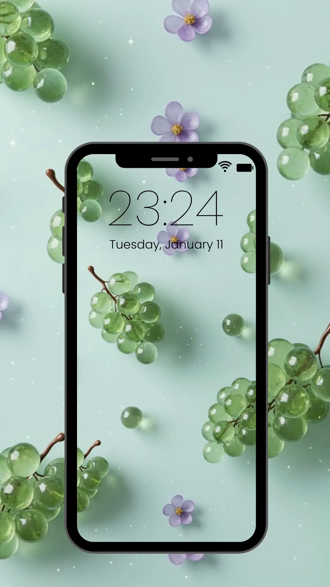 #wallpaper #壁紙 #壁紙にどうぞ #glassfruit #glassflower 