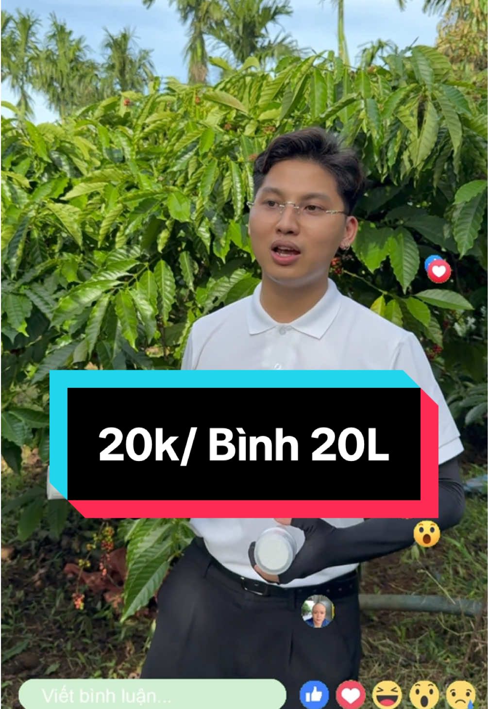 Chỉ 15-20k cho 1 bình 20L phun đươnc côn trùng và nấm bệnh!