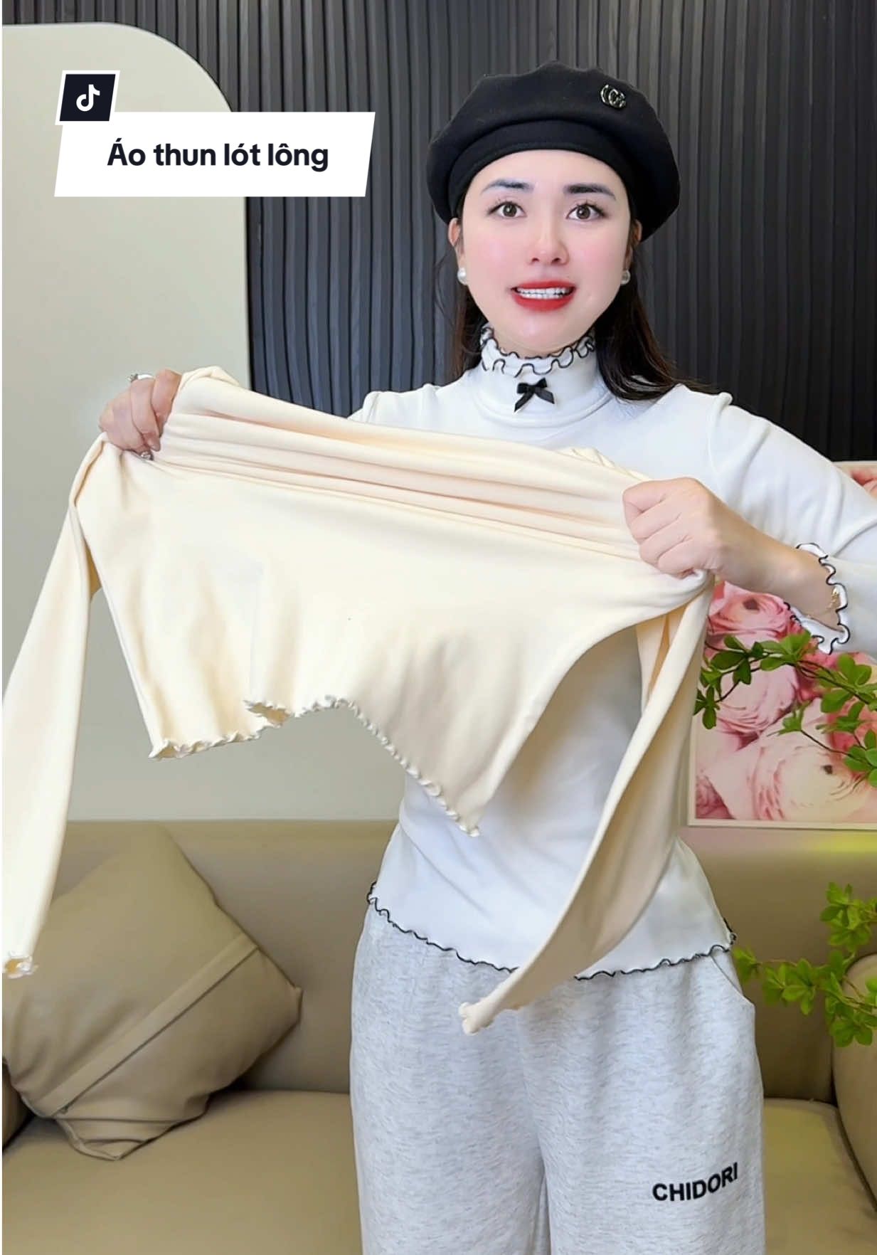 Áo thun giữ nhiệt siêu co dãn lót lông ấm áp #aogiunhiet #aothun #aothunnu #aothungiunhiet 