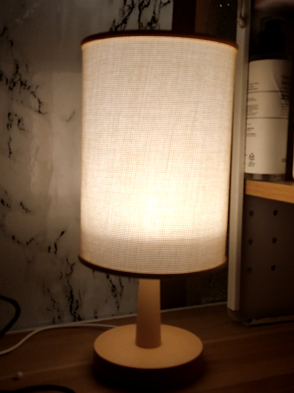 100+ lang isa. Affordable and functional. 2 months na sakin  #LEDlamp #bedsidelamp 