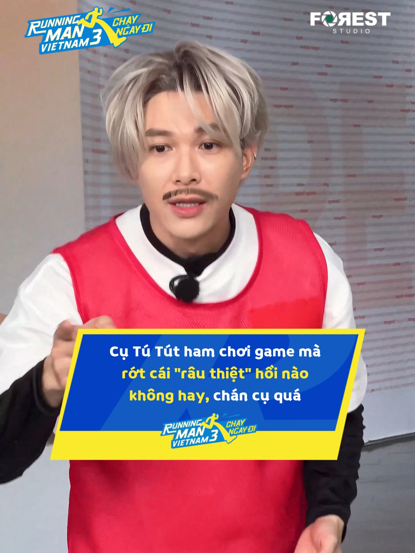 Có cái râu thôi mà rớt lên rớt xuống liên tục à cụ 🎬 Tập 6 Running Man Vietnam mùa 3 - CHẠY NGAY ĐI đã có trên hệ thống kênh FOREST STUDIO. Ⓒ Running Man Vietnam Season 3 - Bản quyền thuộc Forest Studio. #RunningManVietnam #RunningManVietnamSeason3 #chayngaydi #ForestStudio #TranThanh #NinhDuongLanNgoc #LienBinhPhat #quangtuan #anhtuatus #QuangTrung #quanap #LeNhan #MinhHang #chinsu #vanmonngonbungvi #bunglenvantiecvui #NuocmamcacomNamNgu #NuocmamNamNgu #CoNamNguthemhanhphuc #DownyVietnam #THOMMMMM #DookkiVietnam